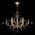Beveled Arcs 57"W Round Chandelier