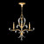 Beveled Arcs 28"W Round Chandelier