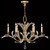 Beveled Arcs 42"W Round Chandelier