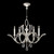 Beveled Arcs 36"W Round Chandelier