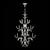 Beveled Arcs 48"W Round Chandelier