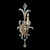 Beveled Arcs 29"H Sconce