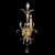 Beveled Arcs 29"H Sconce