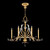 Beveled Arcs 44"W Oblong Chandelier