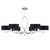 Allegretto 51"W Round Chandelier