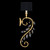 Crystal Laurel 32"H Sconce
