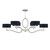 Allegretto 63"W Oblong Chandelier