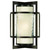 Singapore Moderne Outdoor 15"H Outdoor Wall Sconce