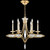 Marquise 29.25"W Round Chandelier