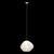 Natural Inspirations 4.5"W Round Drop Light