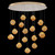 Vesta 32"W Round Pendant