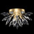Lily Buds 18.5"W Round Flush Mount