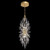 Lily Buds 13"W Round Pendant