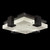 Terra 16.75"W Square Flush Mount