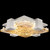 Terra 16.75"W Square Flush Mount