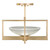 Delphi 18"W Round Semi-Flush Mount