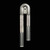 Antonia 28"H  LSF Sconce