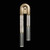 Antonia 28"H  LSF Sconce