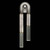 Antonia 28"H  LSF Sconce