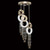 Capri 18"W Round Pendant