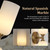 14 in. 2-Light Brass Modern Natural Alabaster Wall Sconce