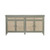 2 Drawer 4 Door Media Credenza_Sideboard
