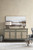 2 Drawer 4 Door Media Credenza_Sideboard