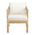 Upholstered Accent Arm Chair (CVFDR1354)