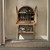2 Drawer 2 Door Wine Cabinet