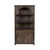 3 Shelf 2 Door Bookcase_Accent Cabinet (CVFNR4823)
