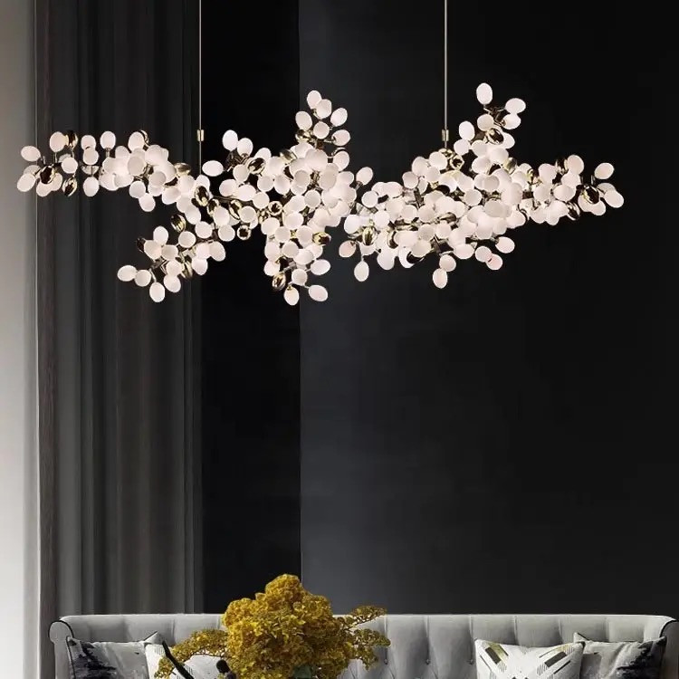 Akari Art Glass Grapes Chandelier Lighting