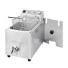 Buffalo Single Tank Single Basket 8Ltr Countertop Fryer with Timer 2.9kW FC374