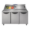 Williams Onyx 3 Door Refrigerated Prep Counter 616Ltr CPC3-SS FD367