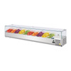 Polar G-Series Countertop Prep Fridge 10x 1/4GN G611