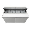 Polar U-Series Double Door Prep Counter Fridge 527Ltr GD883