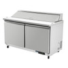 Polar U-Series Double Door Prep Counter Fridge 527Ltr GD883