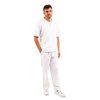 Unisex Bakers Shirt White L A102-L