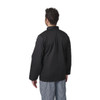 Whites Vegas Unisex Chefs Jacket Long Sleeve Black XS A438-XS