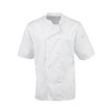 Chefs Works Montreal Cool Vent Unisex Short Sleeve Chefs Jacket White 4XL A914-4XL