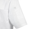 Chefs Works Montreal Cool Vent Unisex Short Sleeve Chefs Jacket White M A914-M
