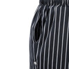 Chef Works Designer Baggy Pant Black and White Striped S A940-S
