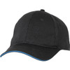 Chef Works Cool Vent Baseball Cap Black with Blue B171