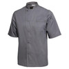 Chef Works Valais Signature Series Unisex Chefs Jacket Grey 2XL B185-XXL