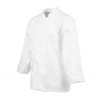 Chef Works Calgary Long Sleeve Cool Vent Unisex Chefs Jacket White M B649-M