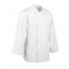 Chef Works Calgary Long Sleeve Cool Vent Unisex Chefs Jacket White XL B649-XL