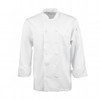 Chef Works Calgary Long Sleeve Cool Vent Unisex Chefs Jacket White 2XL B649-XXL
