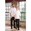 Southside Unisex Chefs Jacket Short Sleeve White L B998-L