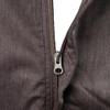 Chef Works Hartford Lightweight L/S Zipper Coat Graphite Size S BB263-S