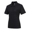 Ladies Polo Shirt Black S BB474-S
