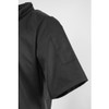 Southside Band Collar Chefs Jacket Black Size L BB711-L